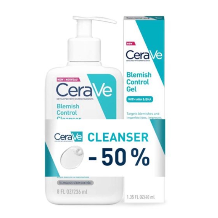 CeraVe Blemish 236ml + Gel 4165