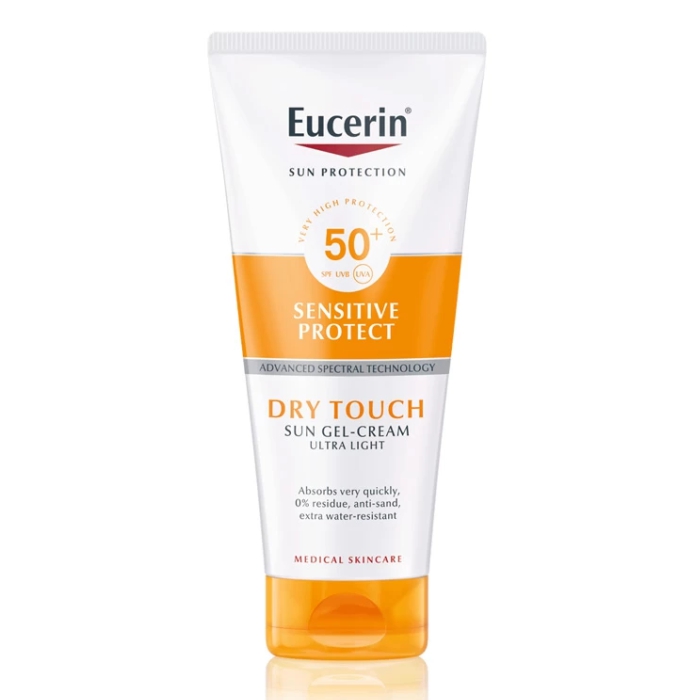 Eucerin Dry Touch Gel-krem za zaštitu osetljive kože od sunca SPF50+