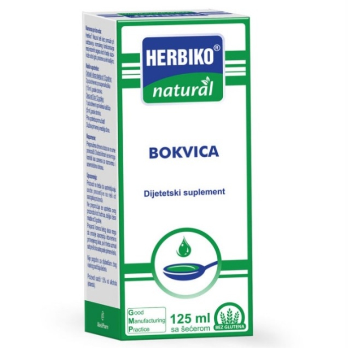 Herbiko Natural Bokvica, 125 ml