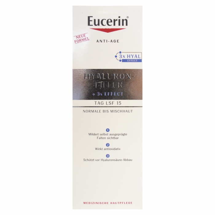 Eucerin Hyaluron-Filler Dnevna krema za normalnu i mešovitu kožu SPF15