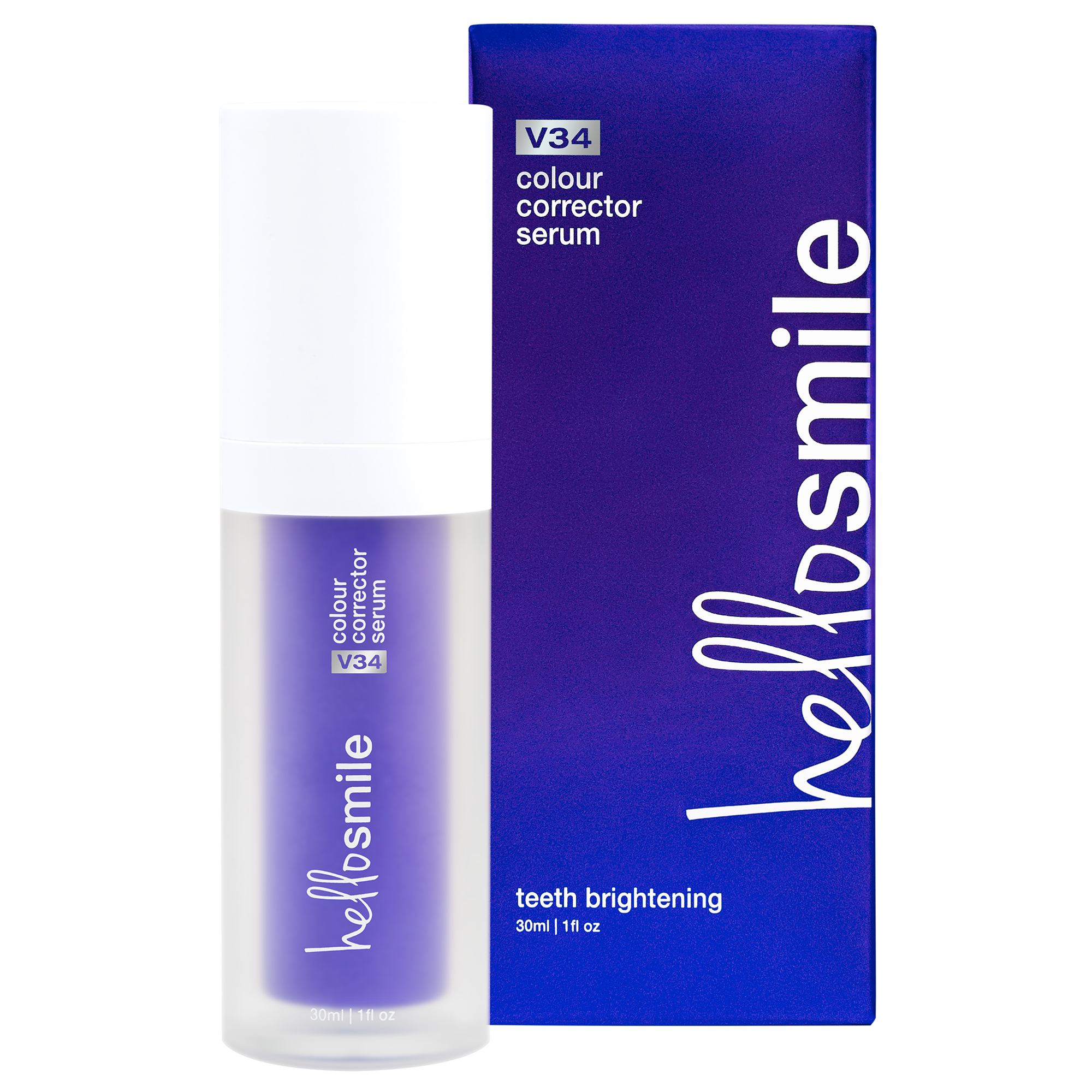 Hello Smile V34 Colour serum za izbeljivanje zuba 30ml