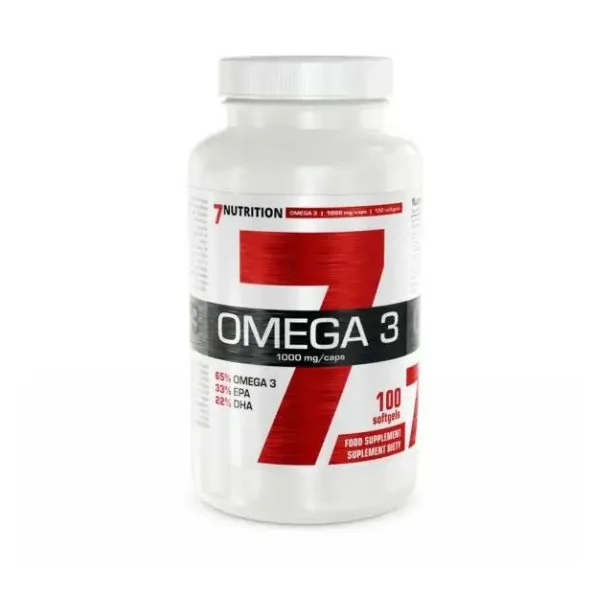 7Nutrition Omega 3 1000 mg, 110 kapsula