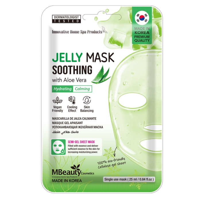 MBeauty maska za lice Jelly Aloe vera 25ml