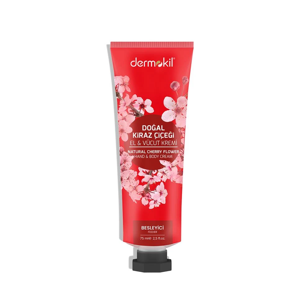 Dermokil krema za ruke i telo visnja, 75 ml