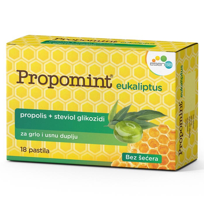 Propomint Eukaliptus, 18 pastila