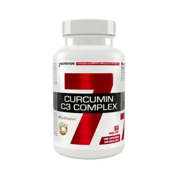 7Nutrition Curcumin C3 Complex, 60 kapsula