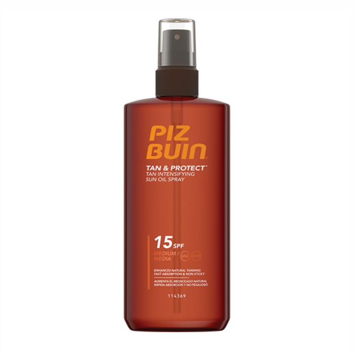 Pizb Ulje U Spreju Tan+Prot Spf15 150Ml