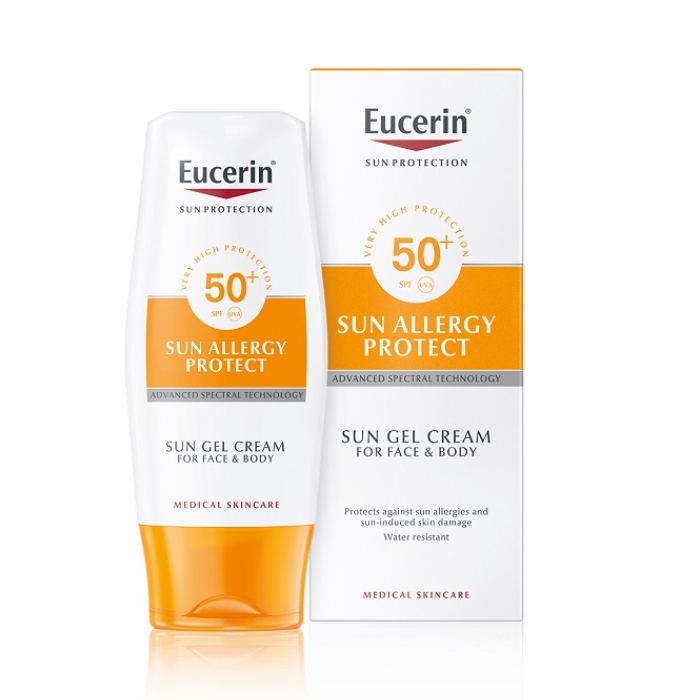 Eucerin SUN Gel-krem za zaštitu od sunca i od alergija SPF50 150ml