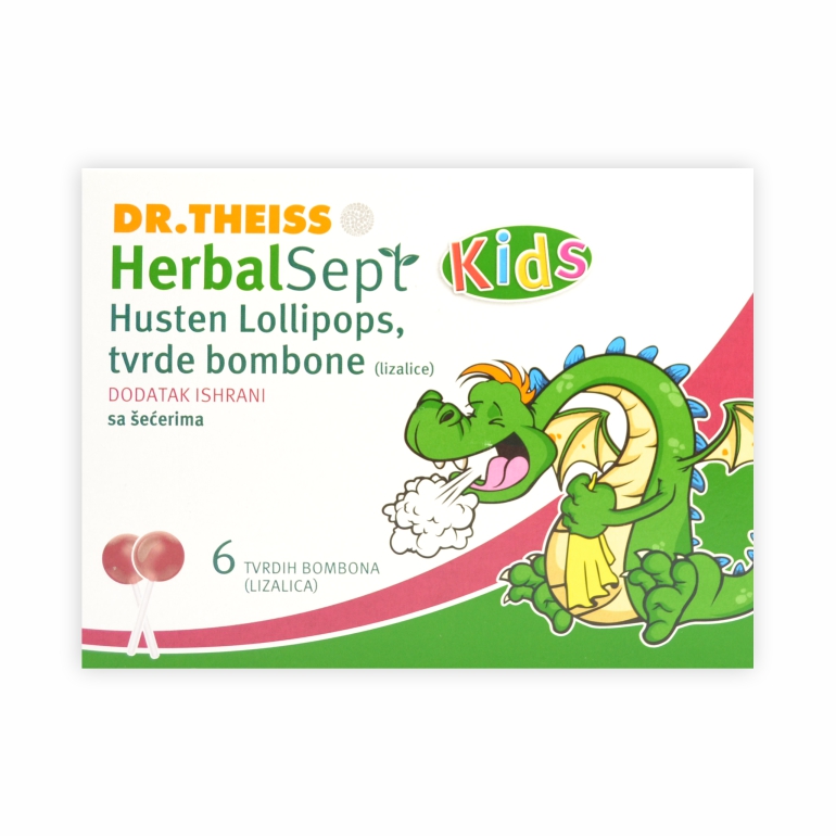 Dr. Theiss HerbalSept lizalice protiv kašlja, 6 komada