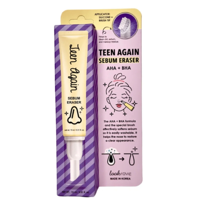 LOOK AT Me Teen Again Sebum Eraser AHA+BHA 15ml