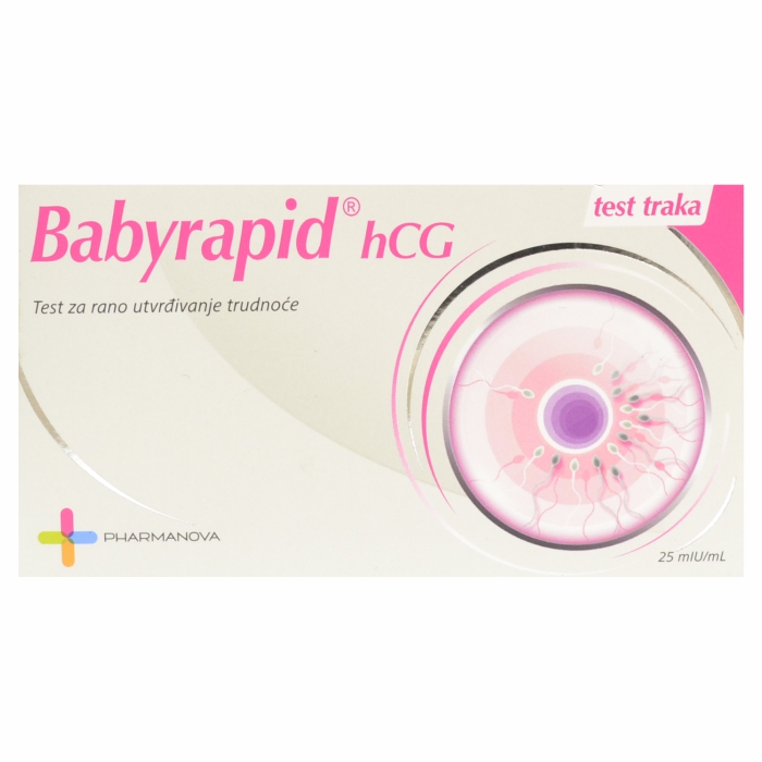 Babyrapid h Cg test traka, 1 komada