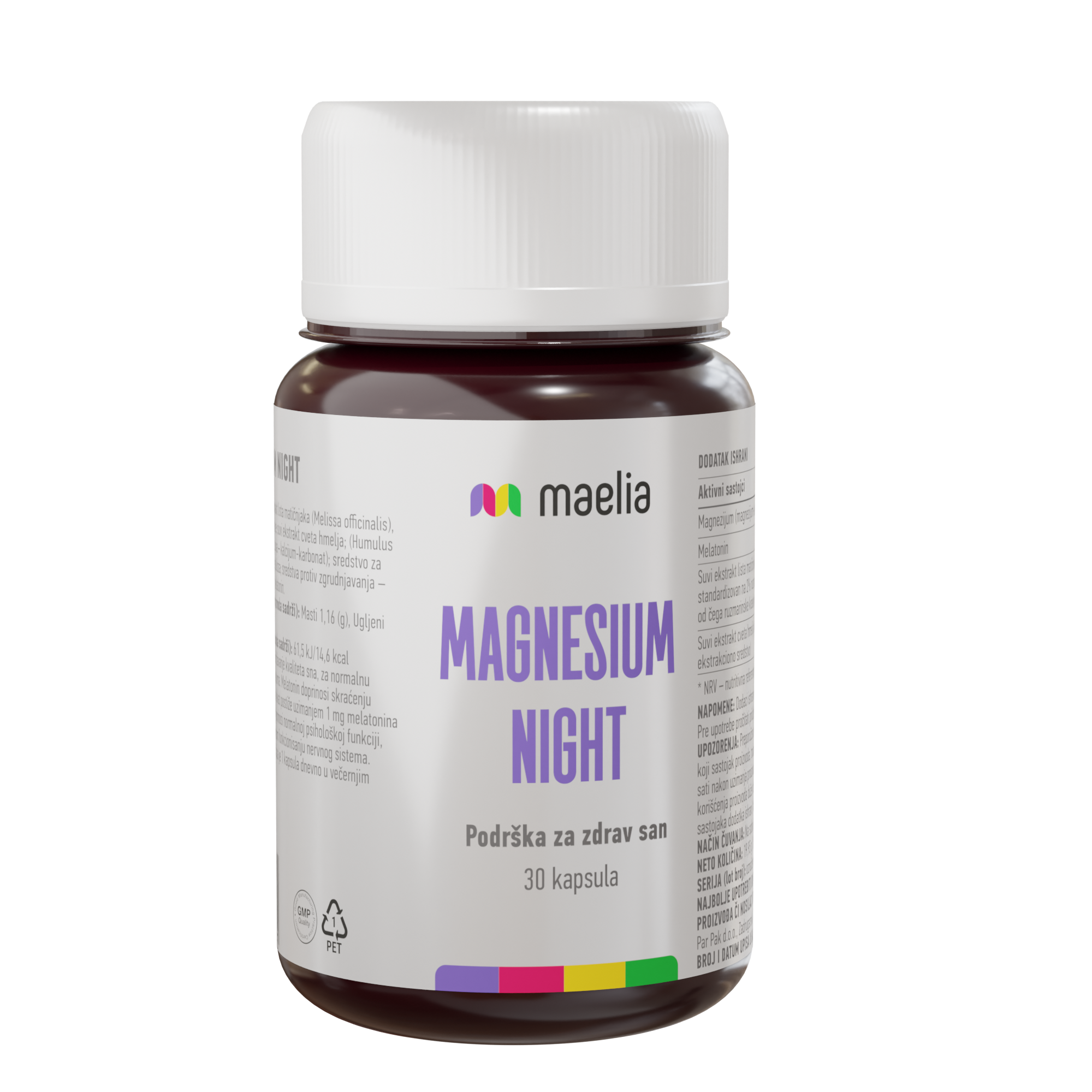 *Maelia Magnesium Night 30cps