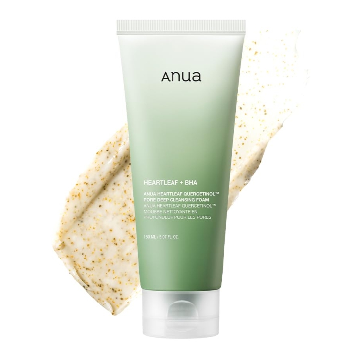 ANUA HEARTLEAF QUERCETINOL PORE DEEP CLEANSING FOAM 150ml