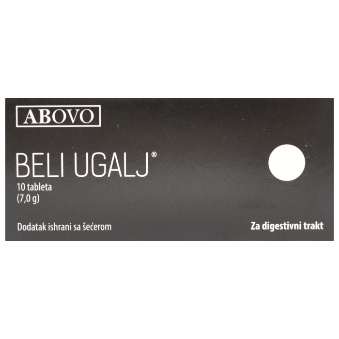 Beli ugalj, 10 tableta