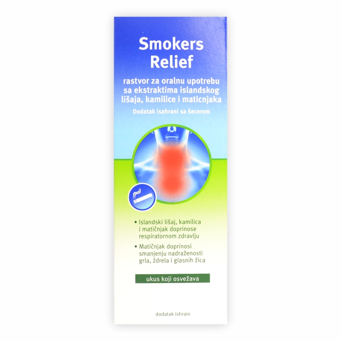 Dr. Theiss Smokers Relief sirup, 250 ml