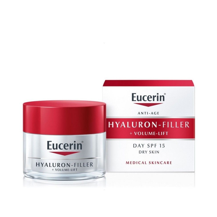 Eucerin Hyaluron-Filler + Volume-Lift Dnevna krema za suvu kožu SPF15 50ml