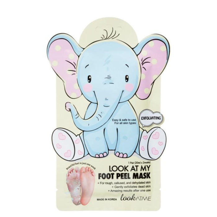 LOOK AT My Foot Peel Mask Elephant 1 Pair (2x20ml)