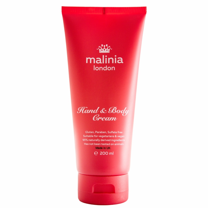 Malinia London Hand and Body Cream 200ml