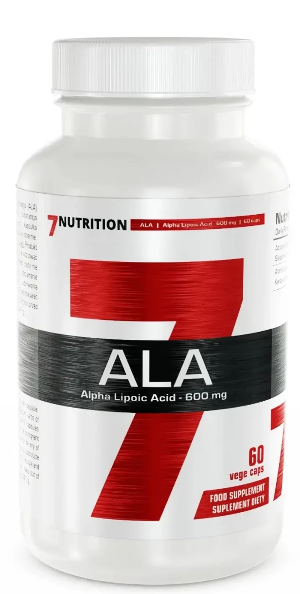 7Nutrition ALA 600 mg, 60 kapsula