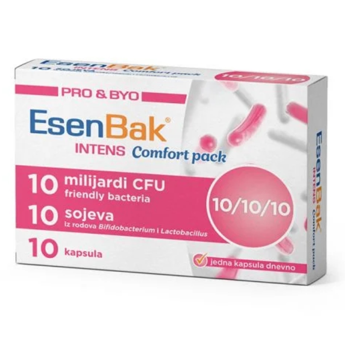Esenbak Pro&Bio Intens Comfort Pack, 10 kapsula