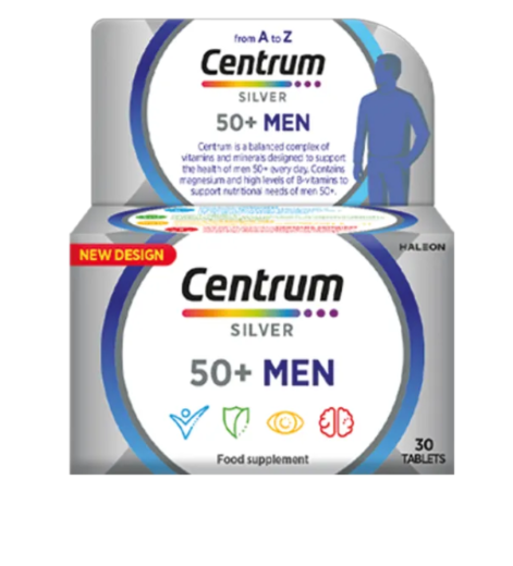 Centrum Silver Men 50 +, 30 tableta