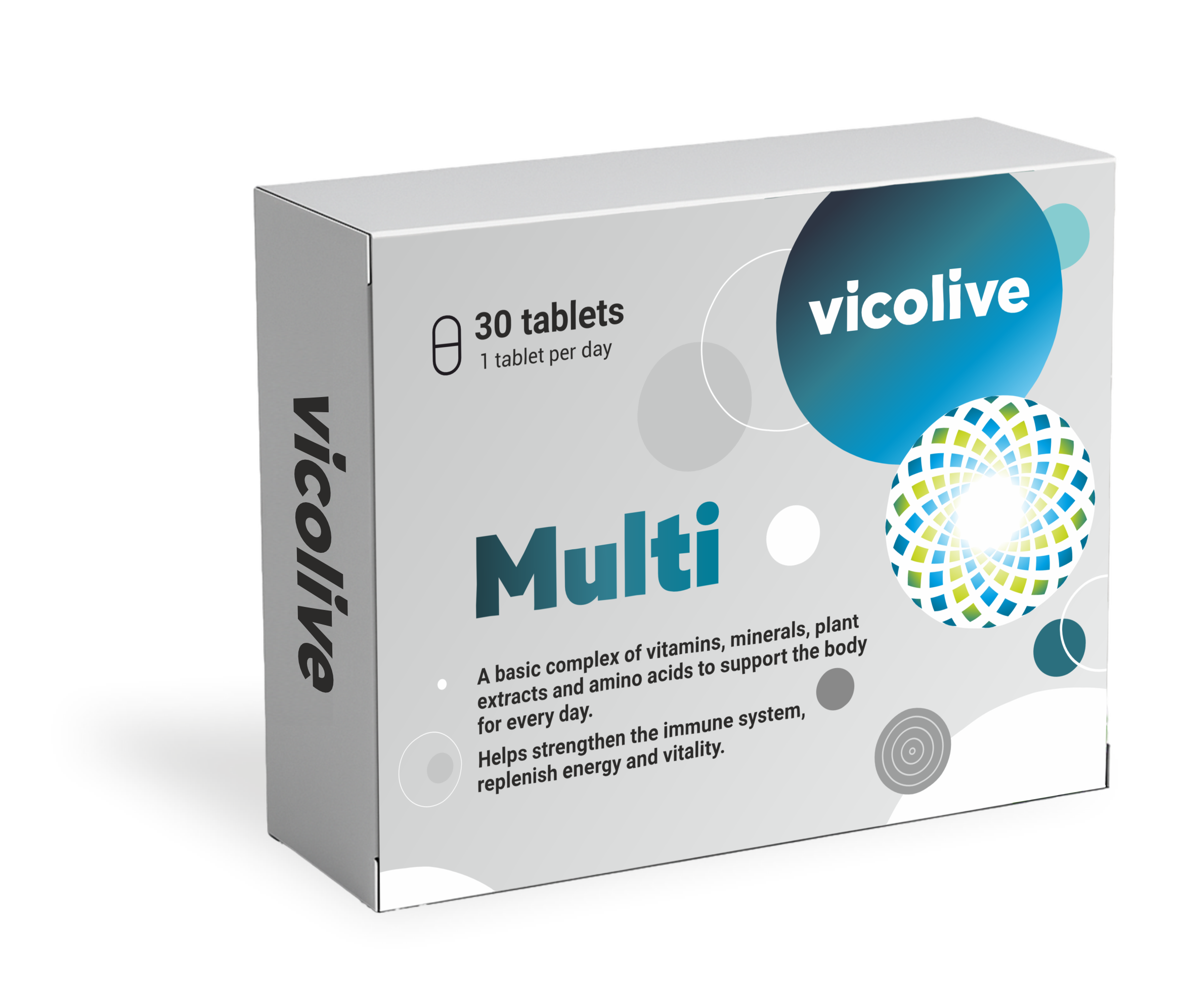 Vicolive Multi 30 obloženih tableta