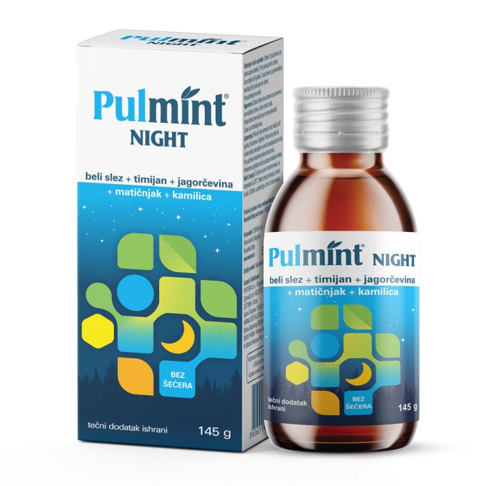 Pulmint Night sirup, 145 g