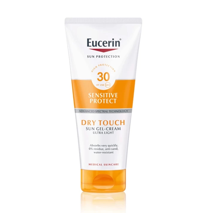 Eucerin Dry Touch Gel-krem za zaštitu osetljive kože od sunca SPF30 