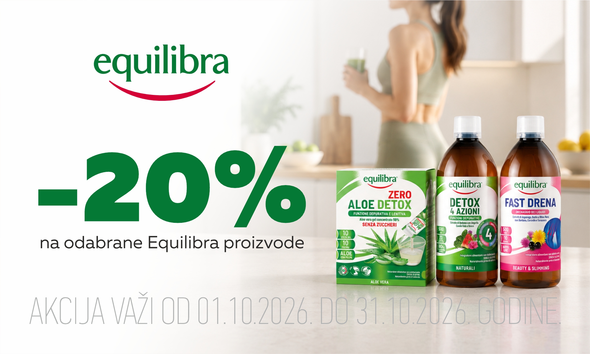 20% off selected Equilibra products.