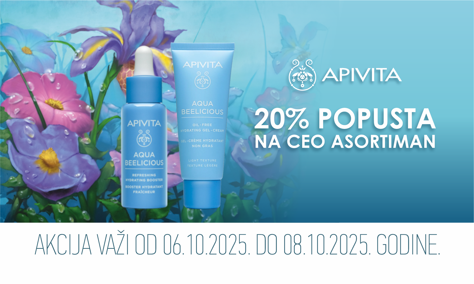 20% popusta na ceo Apivita asortiman