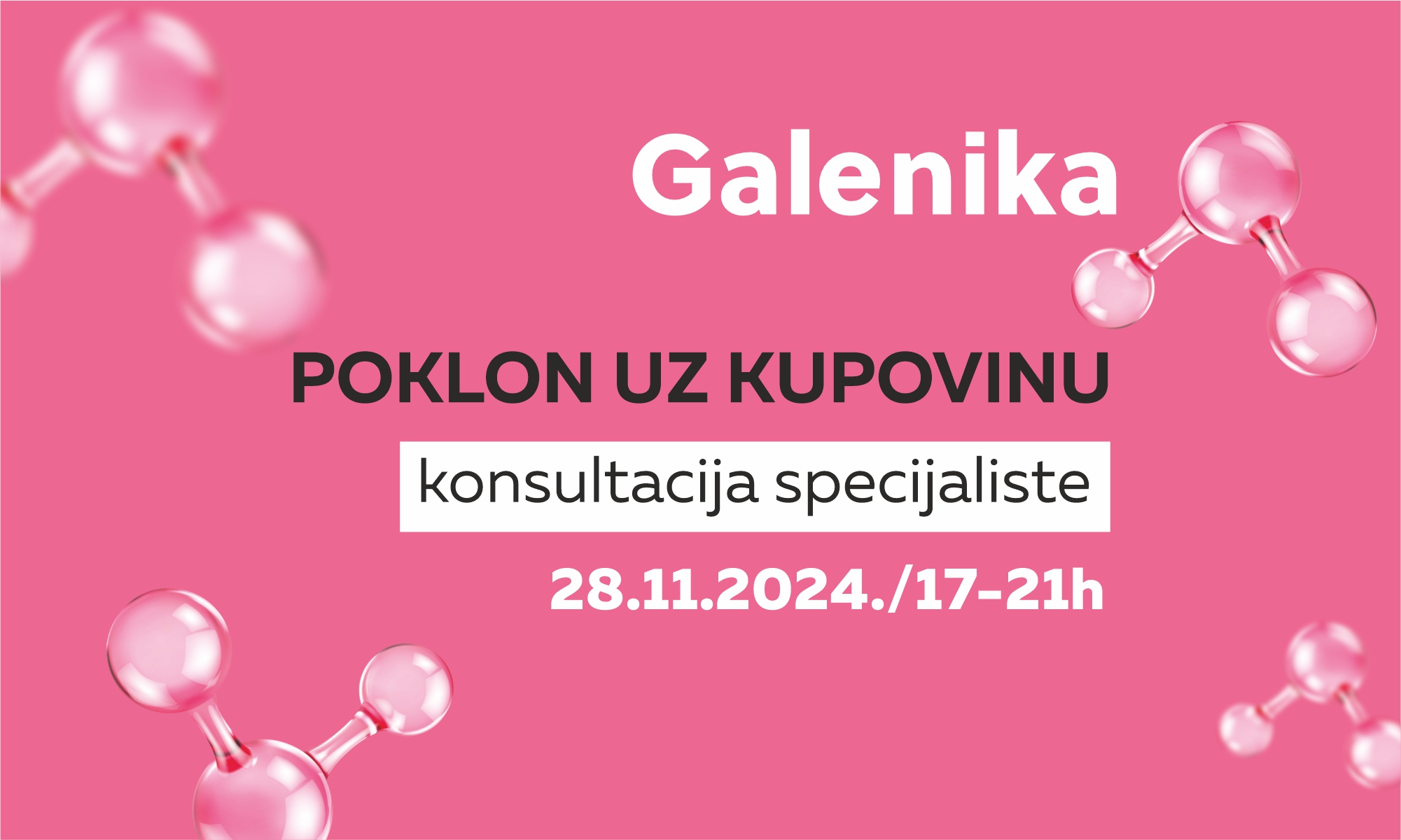 Galenika. Stručni saveti, poklon uz kupovinu 