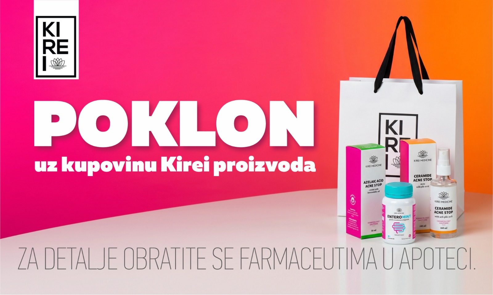 Buy one Kirei product and get another as a gift.