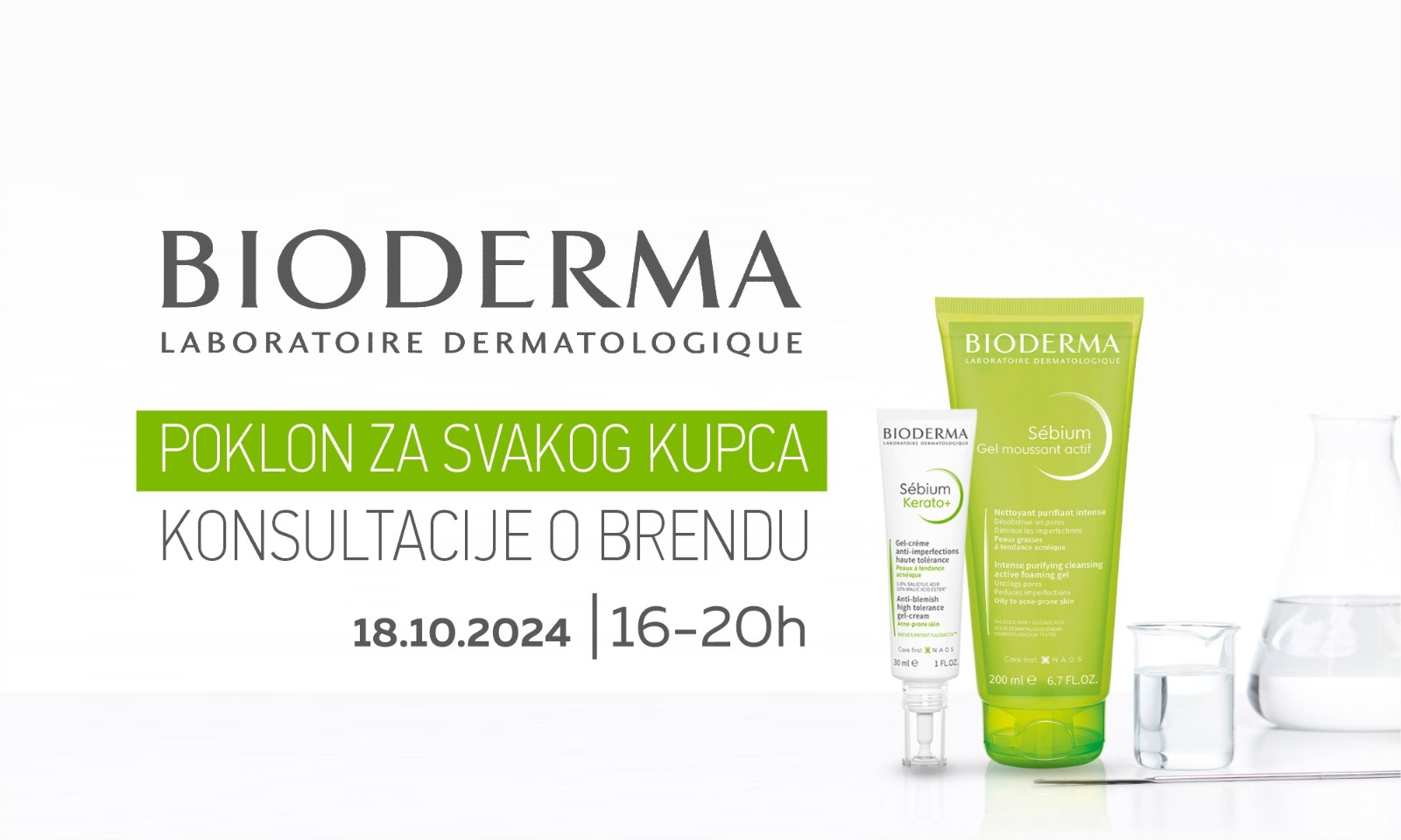 Bioderma. Expert consultation and a gift with purchase.  