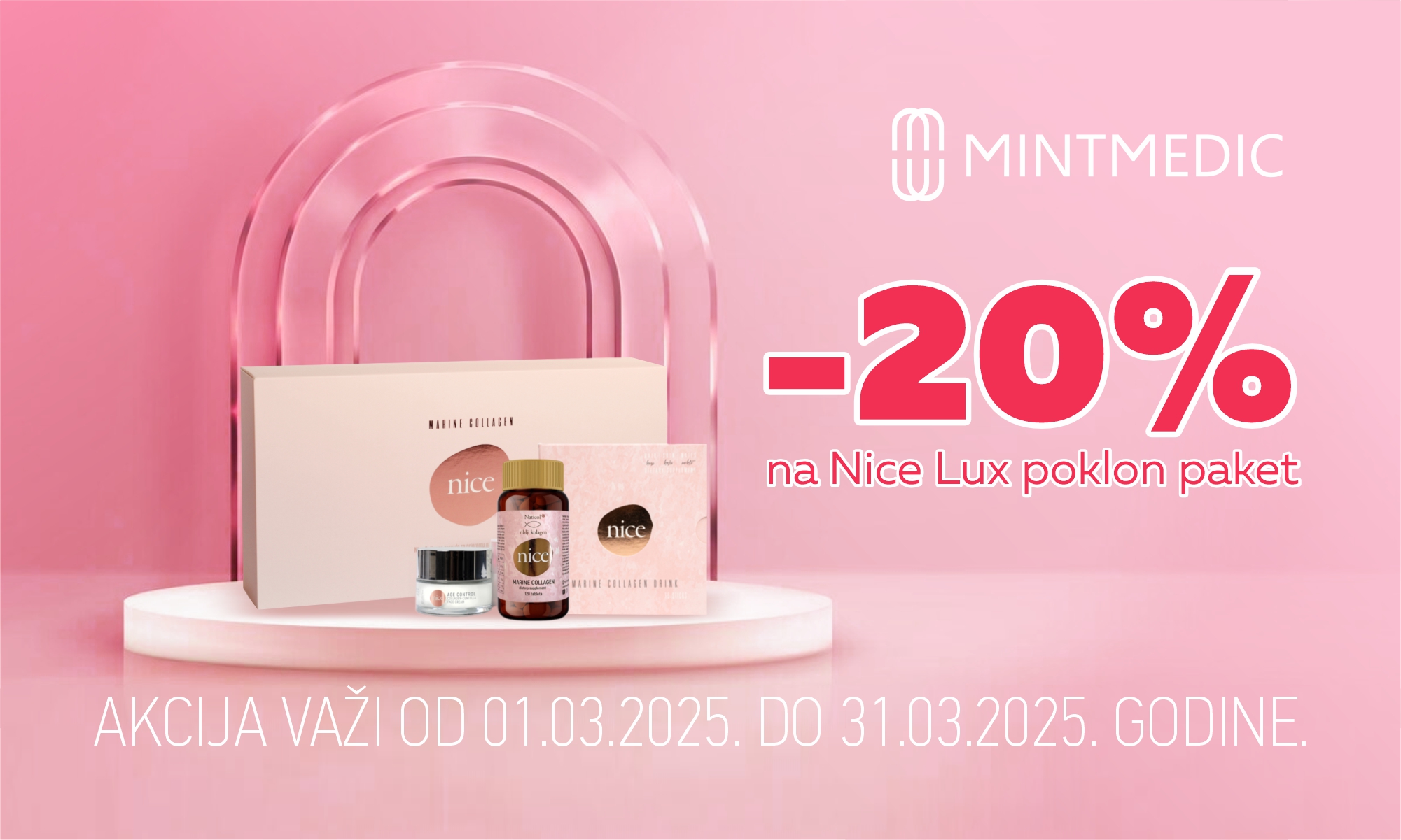 20% off Nice Lux gift set