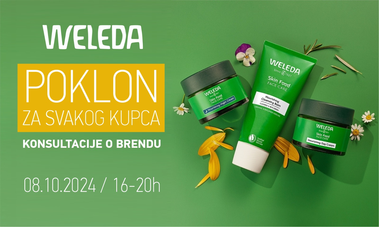 Weleda. Expert consultation and a gift with purchase.