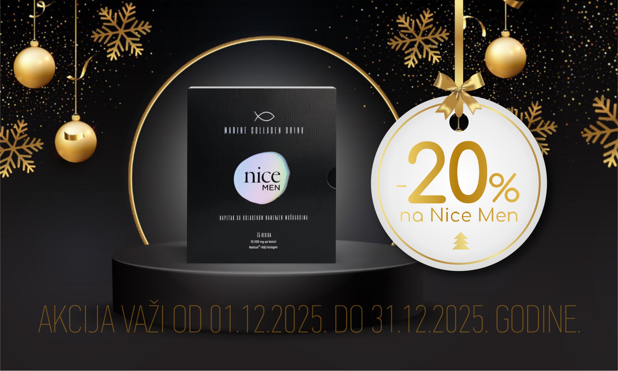 20% скидка на Nice Men collagen