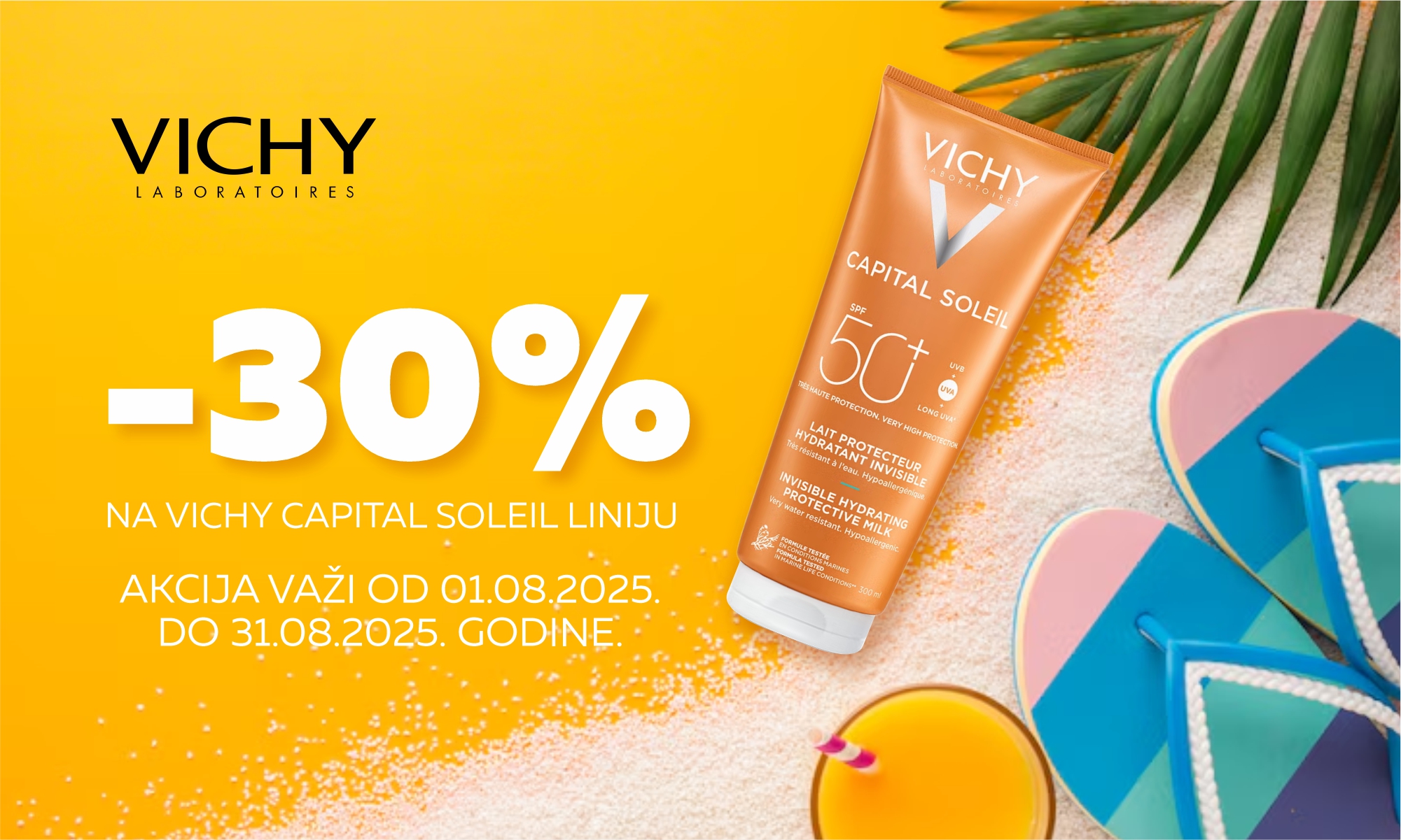 30% popusta na sve proizvode VICHY Capital Soleil