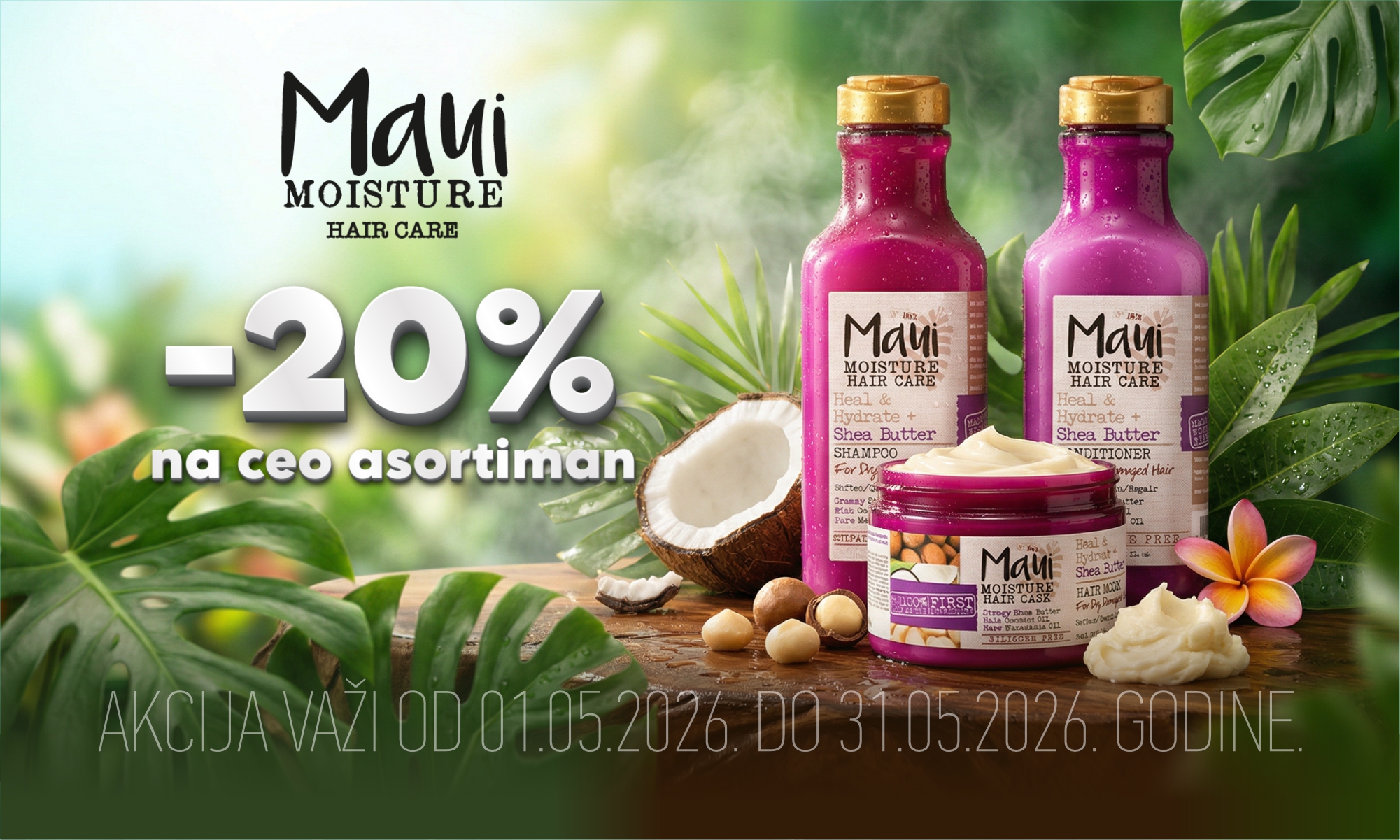 20% off on the entire Maui