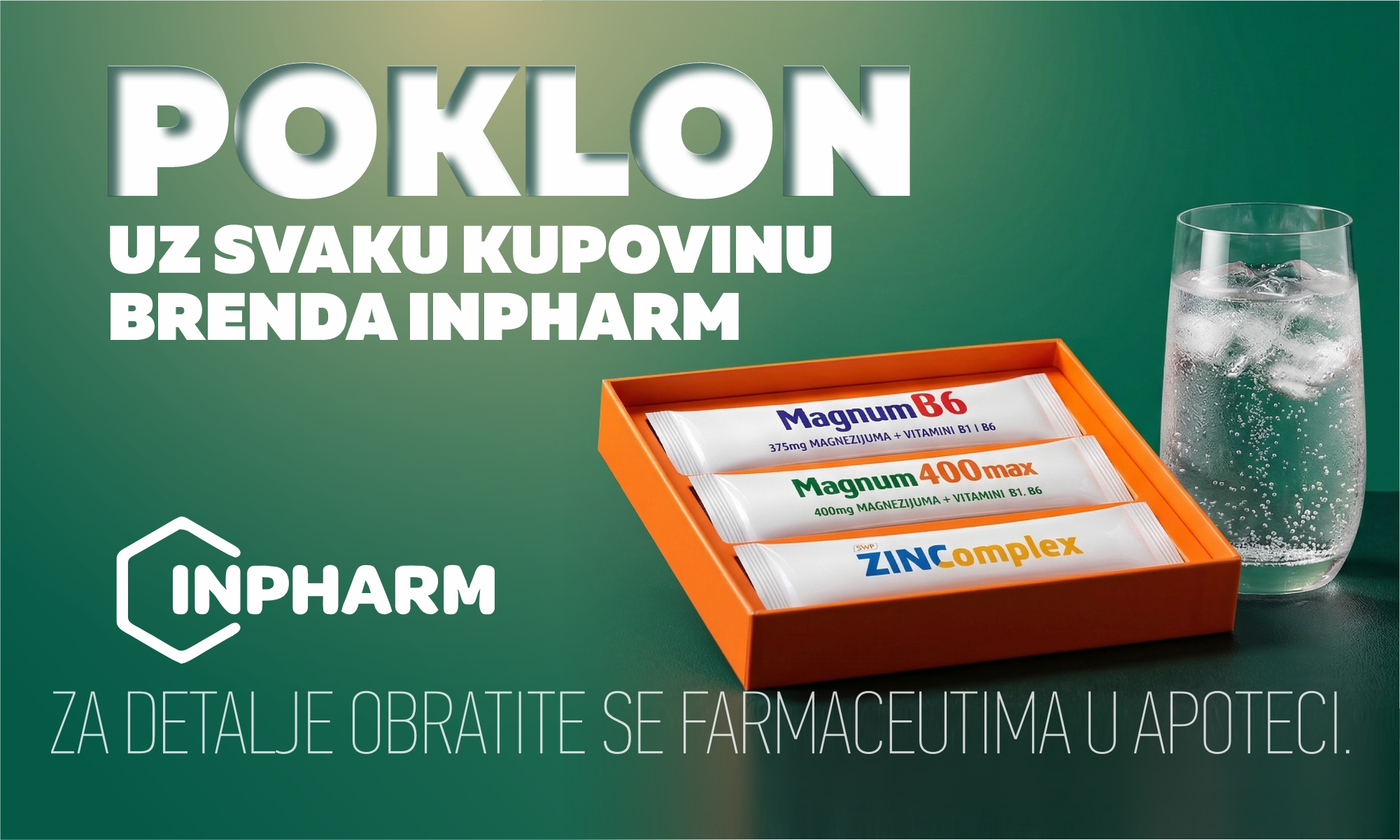 Poklon uz kupovinu Inpharm proizvoda.