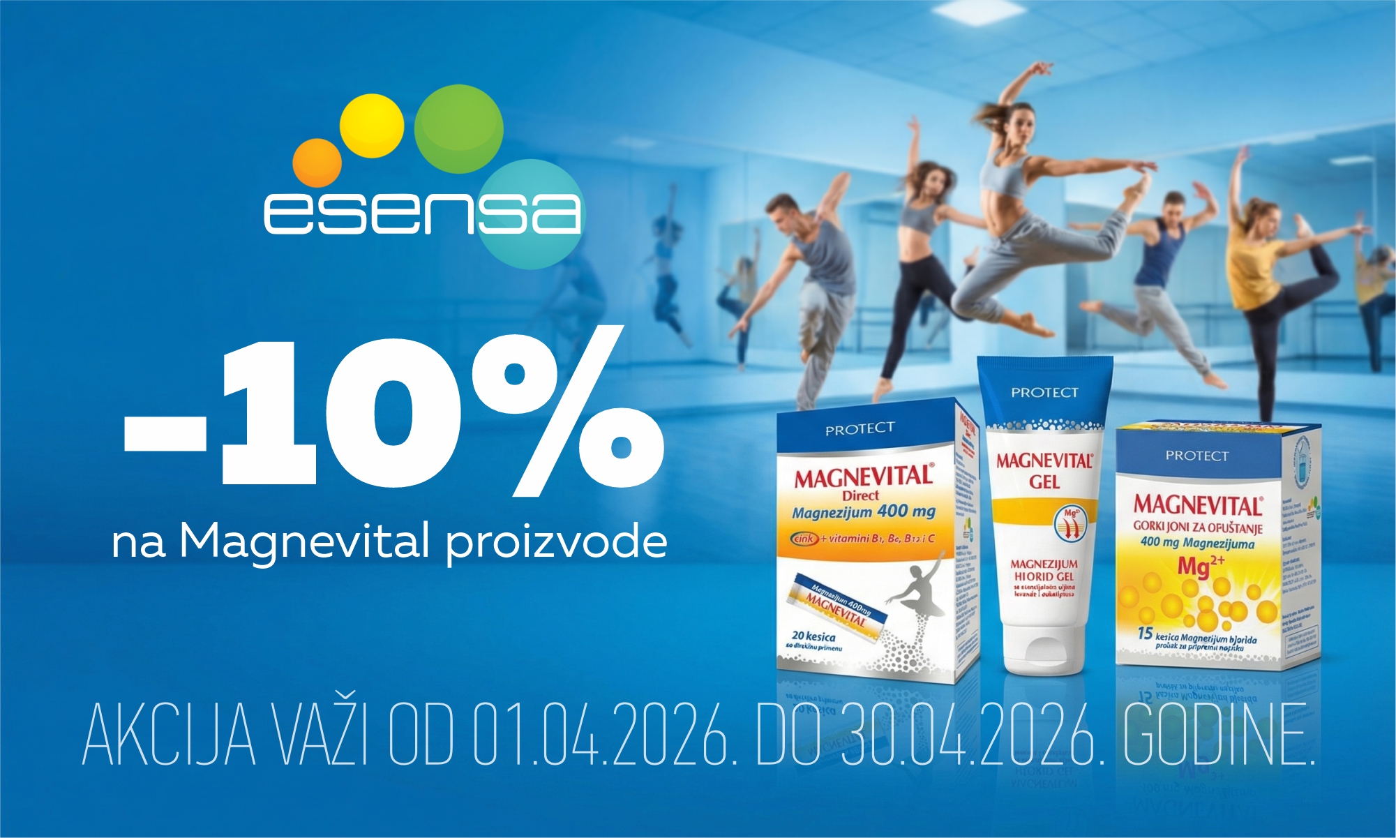 10% popusta na Magnevital proizvode.