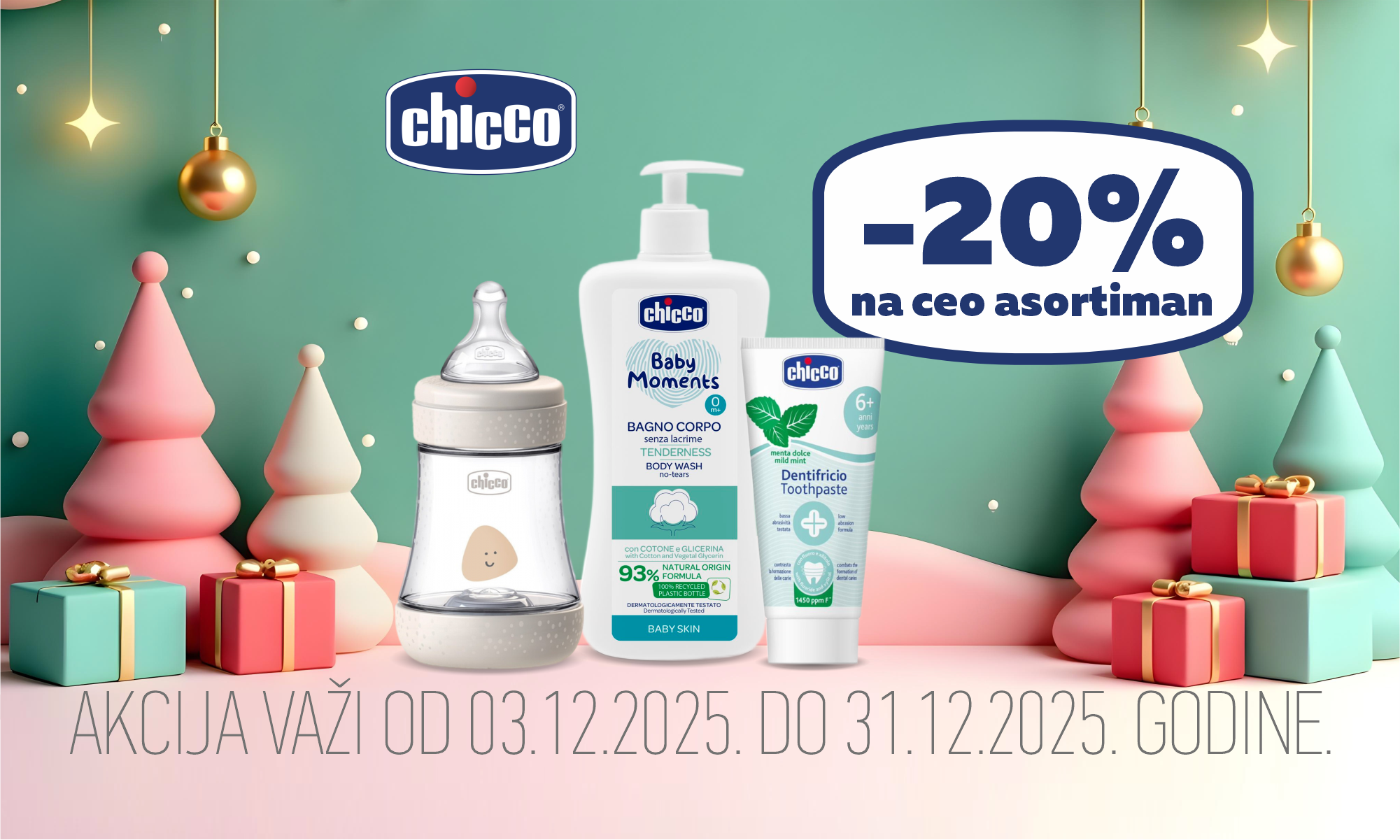 20% off on the entire Chicco range