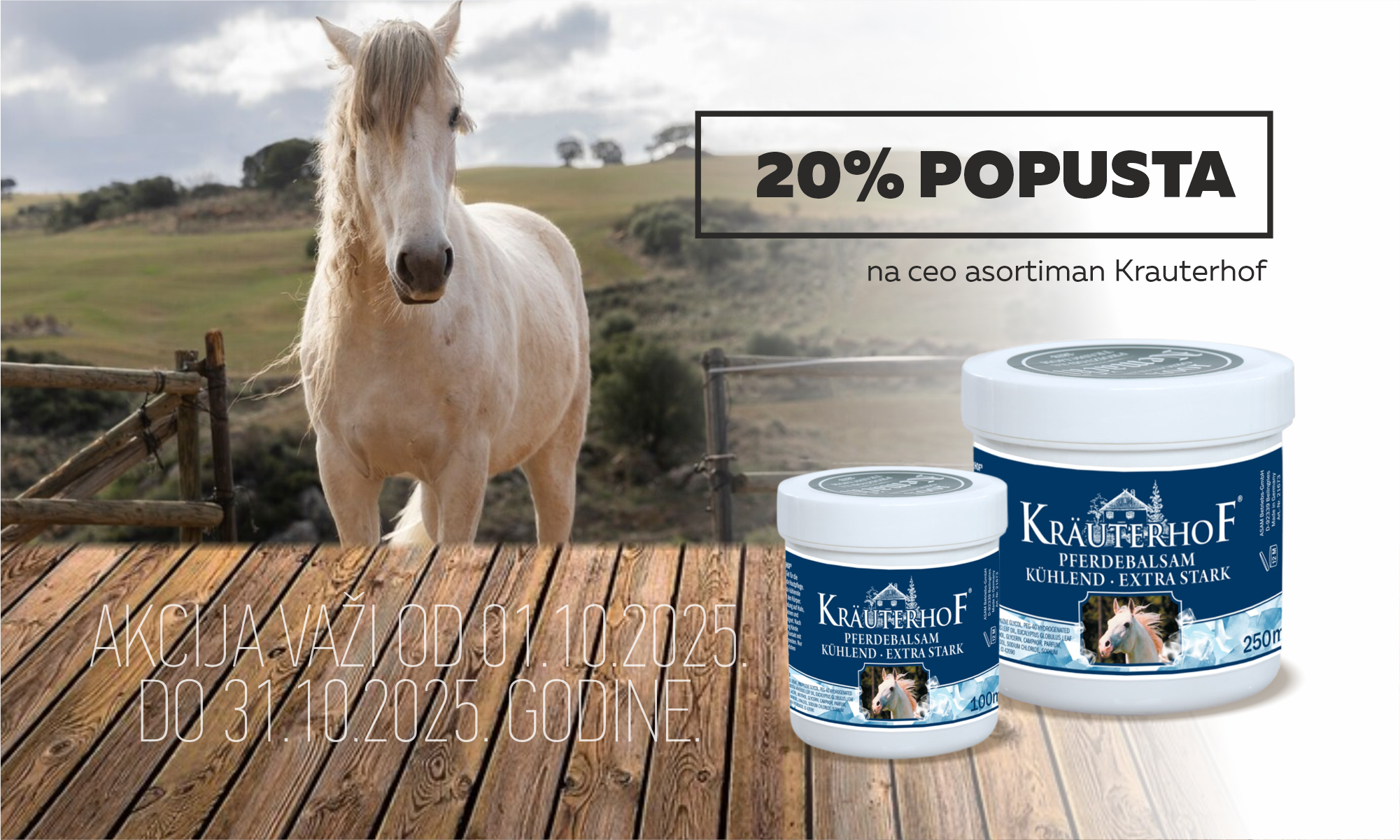 20% off the entire Krauterhof assortment 